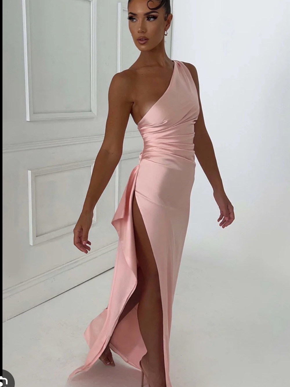 BabyBoo Ariel Maxi Dress in Blush